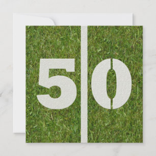 50th Födelsedaginbjudan Inbjudningar