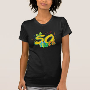 50th Födelsedagkvinna T-tröja Tee Shirt