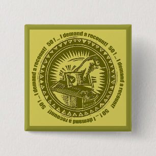 50th Födelsedagomräkningen knäppas Knapp