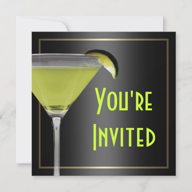 50th Födelsedagsfest Inbjudningar (Framsida)