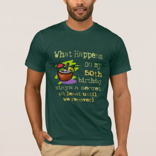 50th Födelsedagsfestgåvor T Shirt