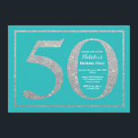 50th Glitter för för födelsedaginbjudankricka och Inbjudningar<br><div class="desc">50th Födelsedaginbjudan. Inbjudan för kricka- och silverglitterfödelsedagsfest med krickabakgrund. Överrrakningfödelsedag. Vuxen födelsedag. Party för manar- eller kvinnaBday våldsamt slag. Behaga klickar "skräddarsy den" knäppas och använder vårt designverktyg för att ändra denna mall för mer ytterligare customization.</div>