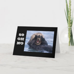 **50th*** HUMOROUS BIRTHDAY CARD Kort