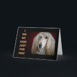 **50th*** och MYCKET SPECIELLT BIRTHDAY ÖNSKEMÅL F Kort<br><div class="desc">TACK FÖR ATT JAG STOPPADE ETT AV MINA ÅTTA LAGER!</div>