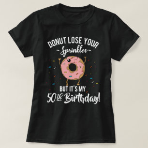 50th Rolig munk för födelsedag femtio år gammal T Shirt