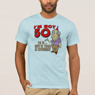 50th Skjorta för födelsedaggåvor T T-shirt