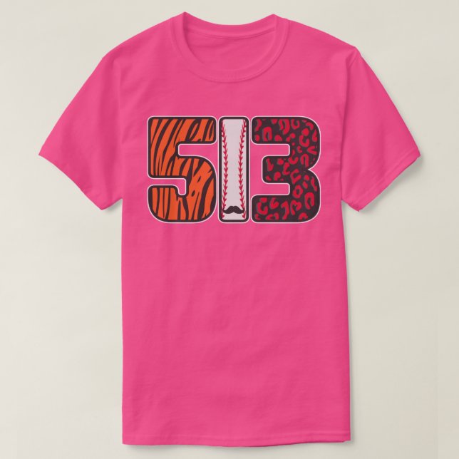 513 Cincinnati Sports T Shirt (Design framsida)