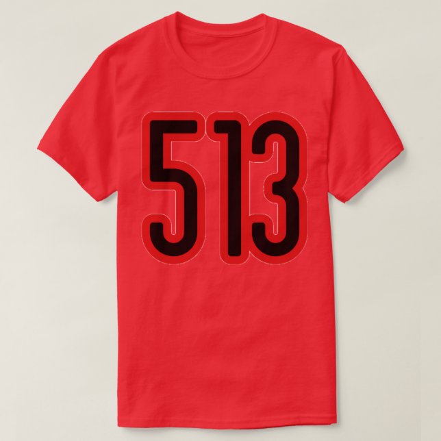 513 riktnummer t shirt (Design framsida)