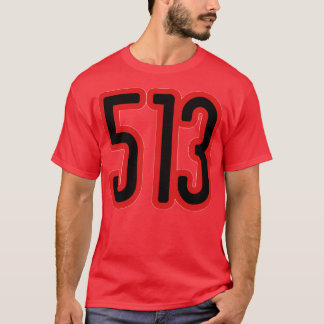 513 riktnummer t shirt