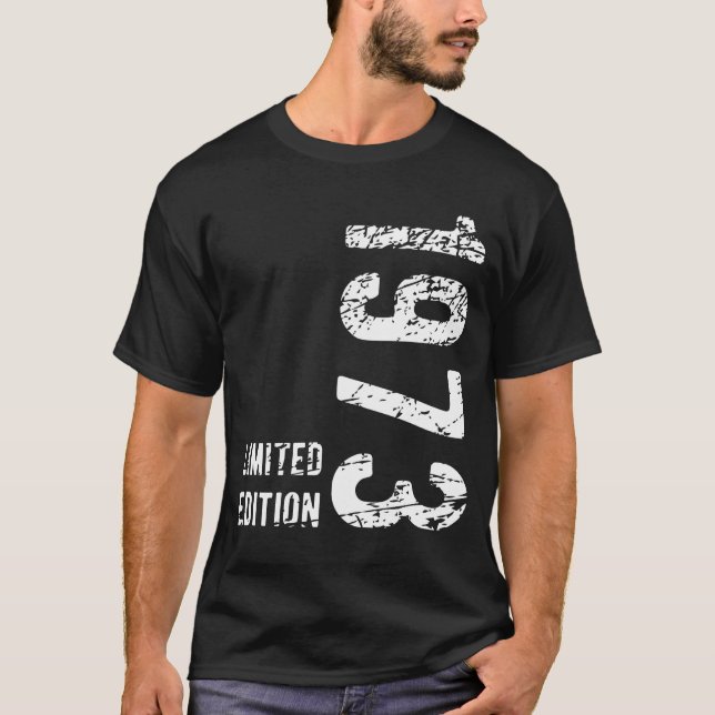 51:a födelsedag 1973 Begränsad utgåva 51 år T Shirt (Framsida)