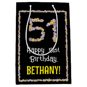 51:a födelsedagen: Blommigt Flowers Number, eget n