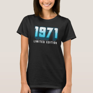 51:a födelsedagen Dam Manar 51 år 1971 1 T Shirt
