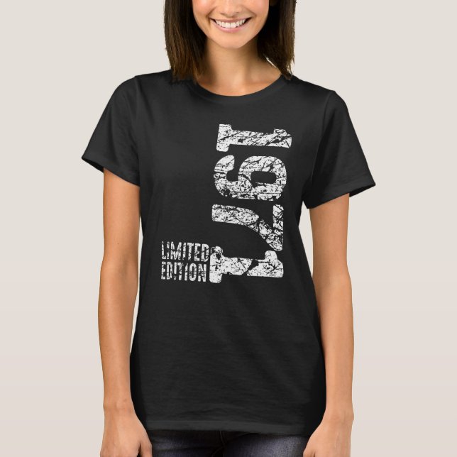51:a födelsedagen Dam Manar 51 år 1971 28 T Shirt (Framsida)