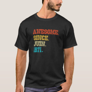 51:a födelsedagen Fantastisk sedan februari 1971 5 T Shirt
