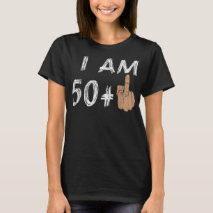 51:a Födelsedagsfesten Manar Kvinnor 51 år gamla B T Shirt
