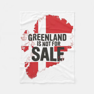 51:a statens Grönland är inte till salu Fleecefilt