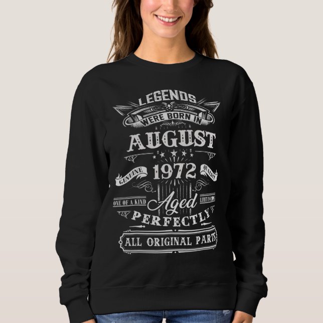 51 år gamla Dekorationer, födda i augusti 19 T Shirt (Framsida)