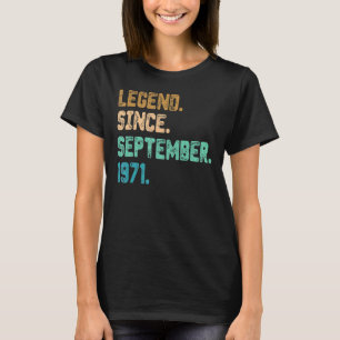 51 år gammal sjukdom sedan september 1971 51:a föd t shirt