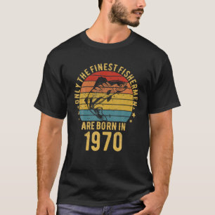 51 års gammalt fiske 51:e födelsedagen 1970 Fis T Shirt