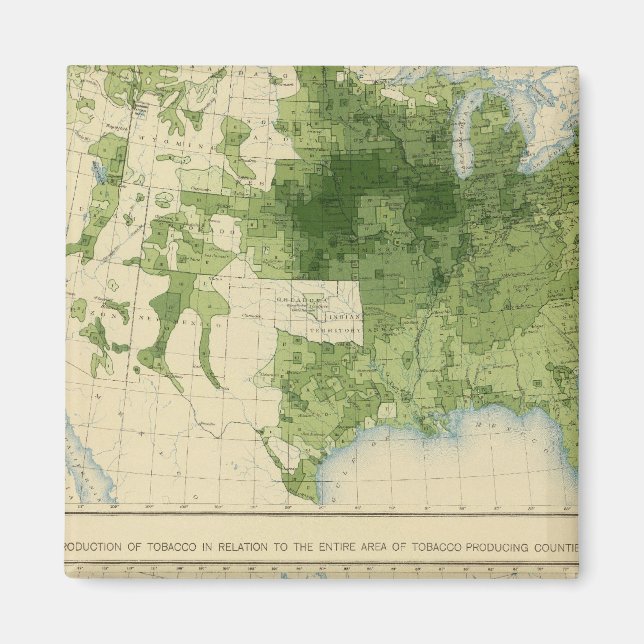 51 Korn, tobak 1890 Magnet (Framsidan)