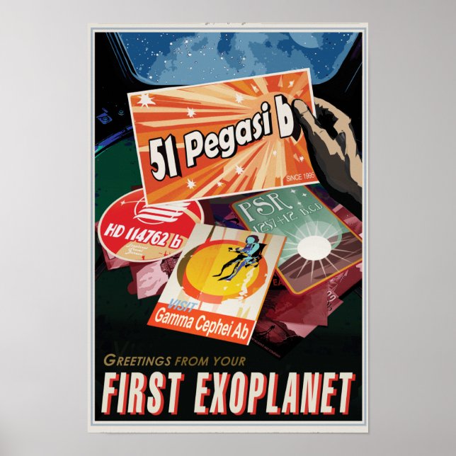 51 Pegasi B Poster (Framsidan)