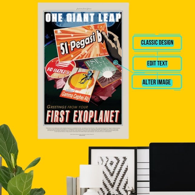 51 Pegasi b - Poster av rymdturism (Please enjoy our design and see the others in the collection.)