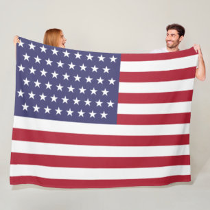51 Star Flagga of the United States of America (US Fleecefilt