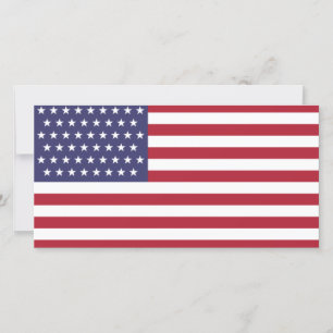 51 Star Flagga of the United States of America (US Kort