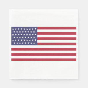 51 Star Flagga of the United States of America (US Pappersservett