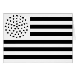 51 Star US Flag Hälsningskort