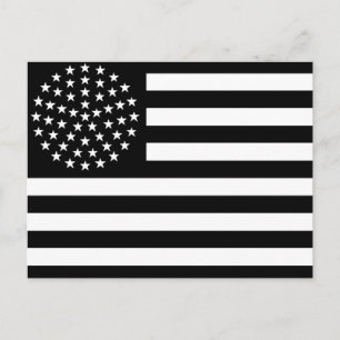 51 Star US-Flagga Vykort