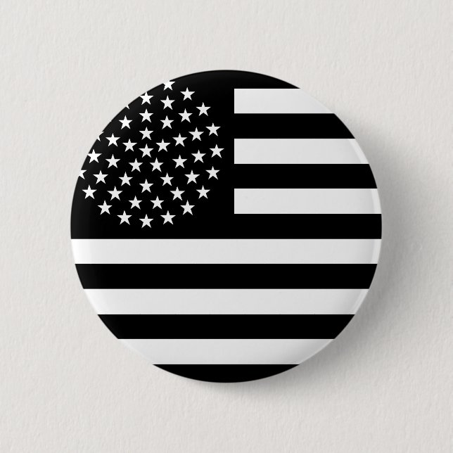 51 stjärnors amerikanska flagga knapp (Framsida)