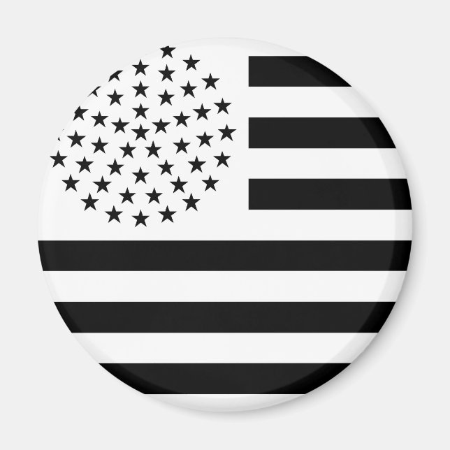51 stjärnors amerikanska flagga magnet (Framsidan)