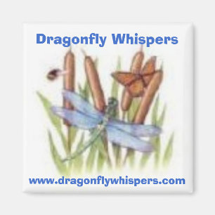 520116453 sländaviskning, www.dragonflywhi… magnet
