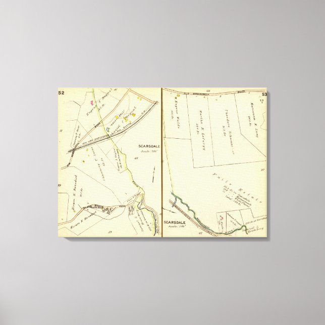 5253 Scarsdale Canvastryck (Framsida)