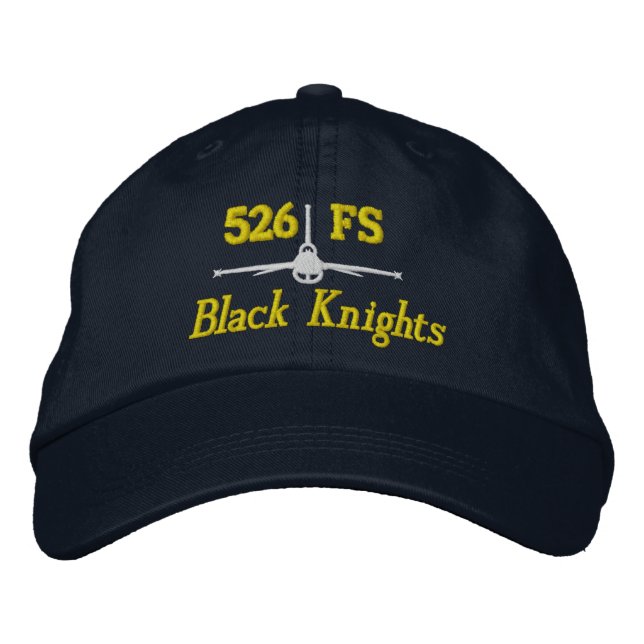 526 TFS F-16 Golf Hat Broderad Keps (Framsida)