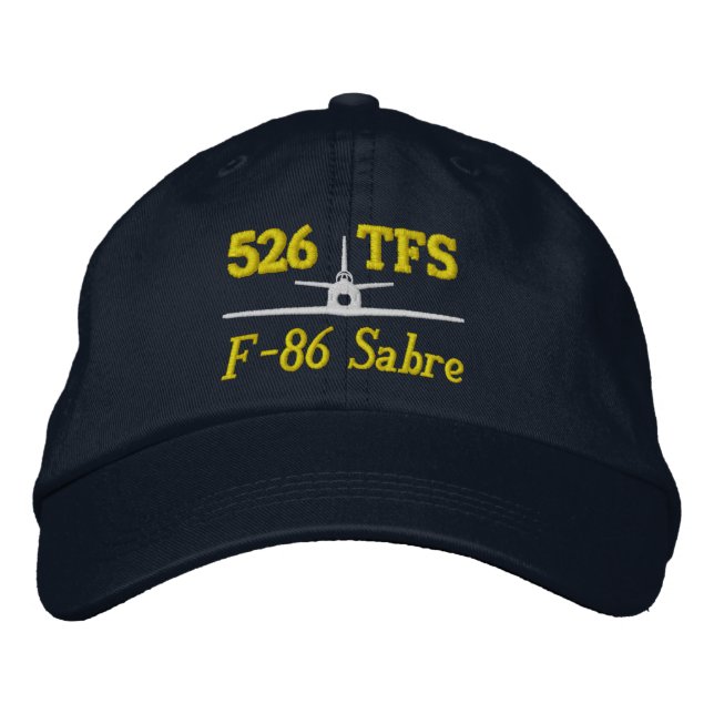 526 TFS F-86 Golf Hat Broderad Keps (Framsida)