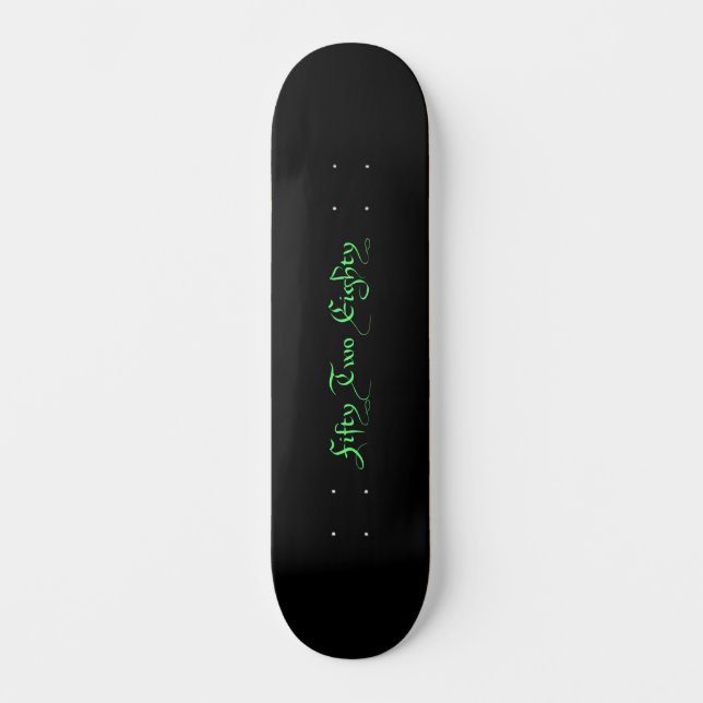 5280 Text Skidbräda Mini Skateboard Bräda 18,5 Cm (Framsida)