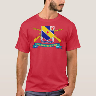 52:a infanteriregimen DUI w Br Ribbon X T Shirt