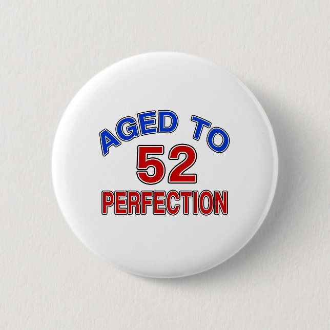 52 åldrats till perfektion knapp (Framsida)