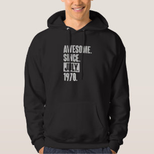 52 år gammal 52:a födelsedagen Fantastisk sedan ju Hoodie