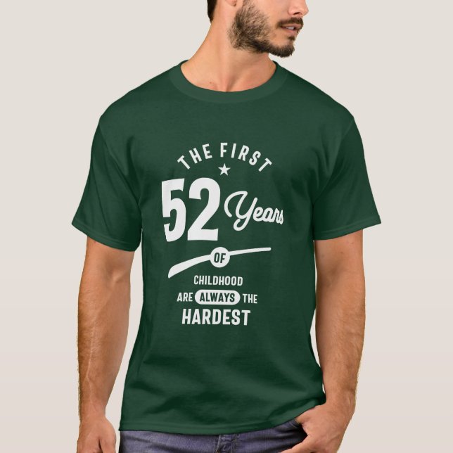 52 år gammal gåva | 52:a födelsedagstäcken t shirt (Framsida)