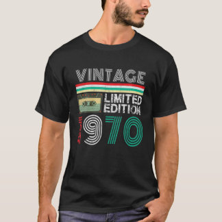 52 år gammal Vintage 1970 Begränsad utgåva 52 år g T Shirt