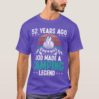 52-årig campinglegend Scout 52-årspresent Camper T Shirt