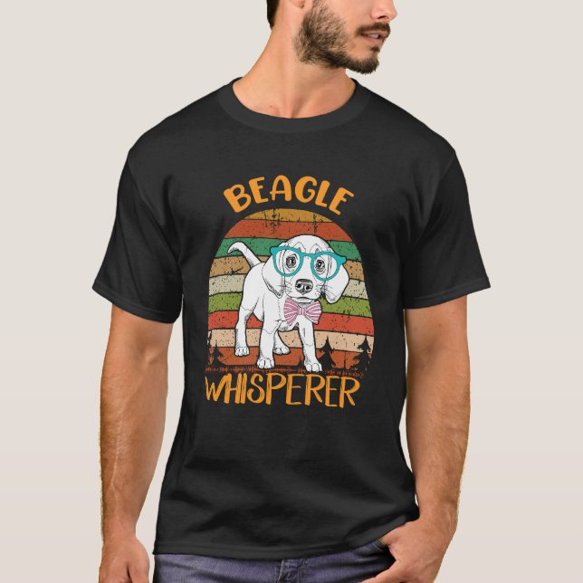 52 Beagle Whisperer T Shirt (Framsida)