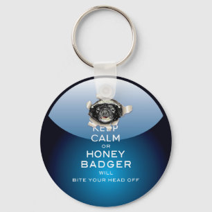[52] Behållalugn eller honey badger… Nyckelring