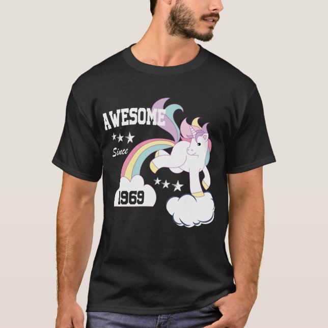52:e födelsedagsgåvor - Fantastisk sedan 1969 Unic T Shirt (Framsida)