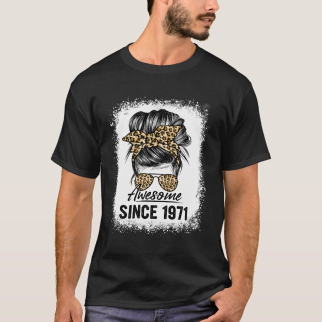 52 Fantastisk sedan 1971 Leopard 52:e T Shirt (Framsida)