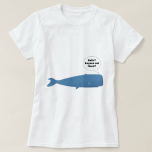 52 Hertz - det mest ensamma val i världen T Shirt