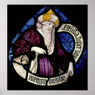 52:Roundel av profeten Ezekiel, 1500-talet Poster
